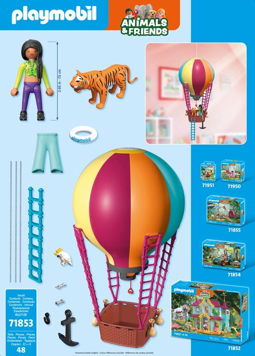 Produktbild Playmobil Ballonreise (71853)