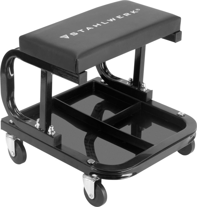 Stahlwerk Workshop stool WRS-35 ST Black with 136 kg load capacity Workshop seat (1 x)