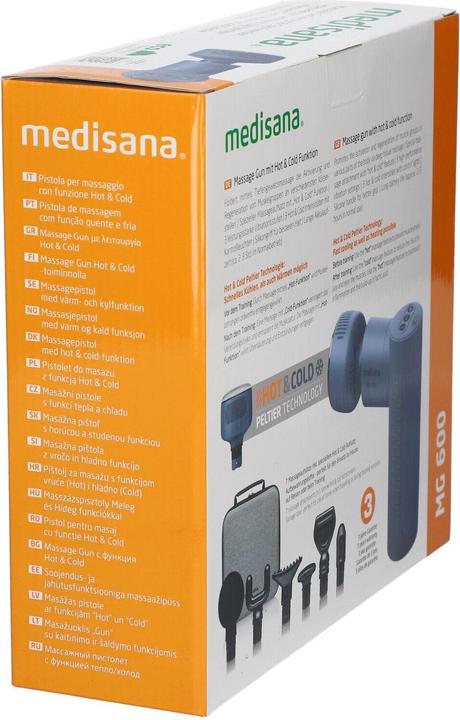 Produktbild Medisana MG 600 Hot & Cold Massagepistole (3 Stufen, 180 min)