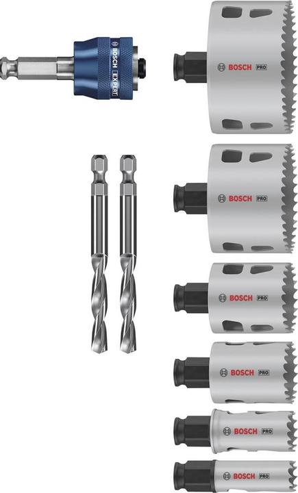 Actual product image Bosch Professional Zubehör Pro Multi Material PC Plus (44 mm, 19 mm, 68 mm, 83 mm, 38 mm, 25 mm)
