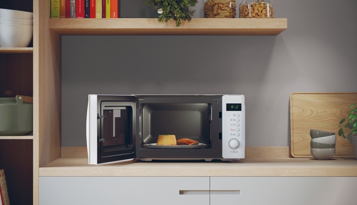 Image du produit Candy CMWA20SDLW Four à micro-ondes, Autonome, Capacité 20 L, 700 W, Blanc (20 l)