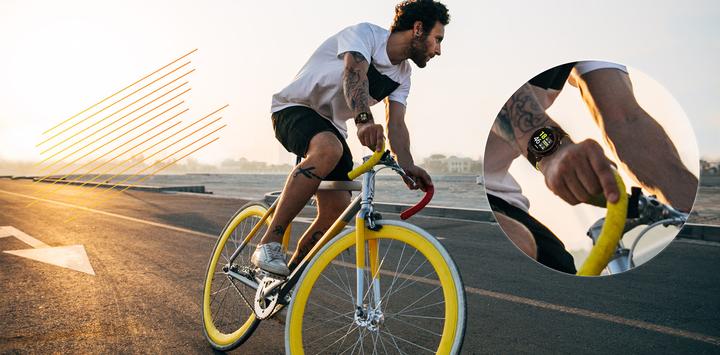 Actual product image Motus Amoled (1.3 inch), GPS (48 mm)