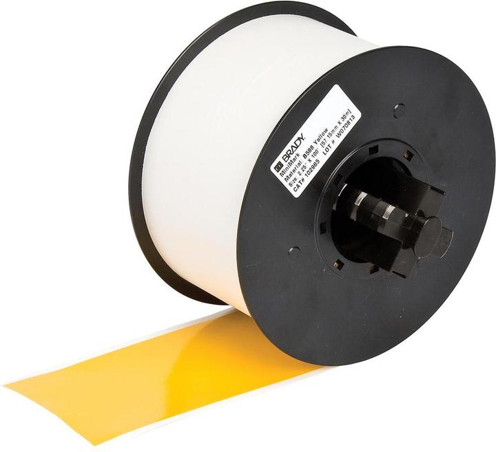 Immagine prodotto Brady B-7569, nastro vinilico standard, giallo, lucido, 57,00 mm x 35,00 m, permanente, continuo, f. (5.72 cm)