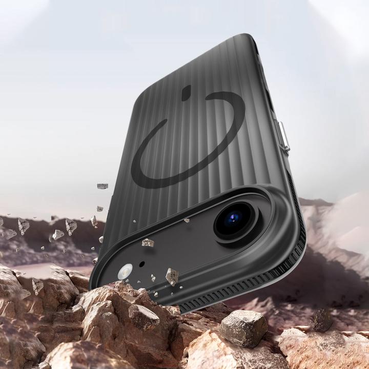 Produktbild 4smarts 541640, Cover, Apple, iPhone 17 Air, 16,8 cm (6.6"), Schwarz, Transparent (Apple iPhone 17)