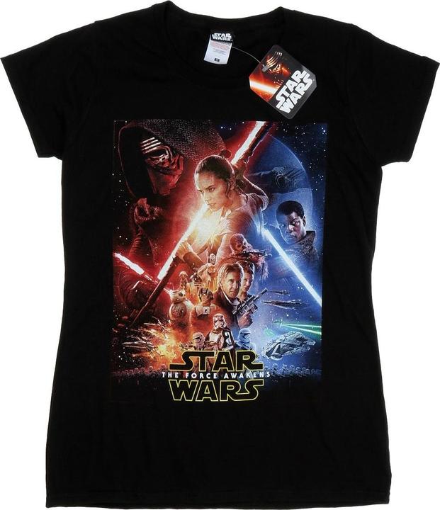 Produktbild Star Wars Force Awakens Poster TShirt (XL)