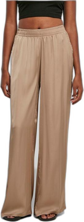Image du produit Urban Classics Ladies Satin Wide Leg Pants (4XL)