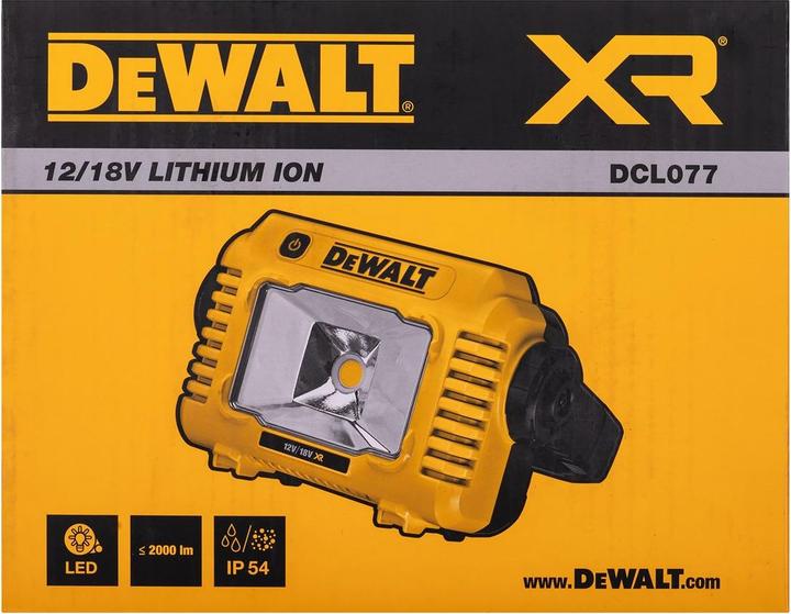 Actual product image DeWalt DCL077XJ (2000 lm)