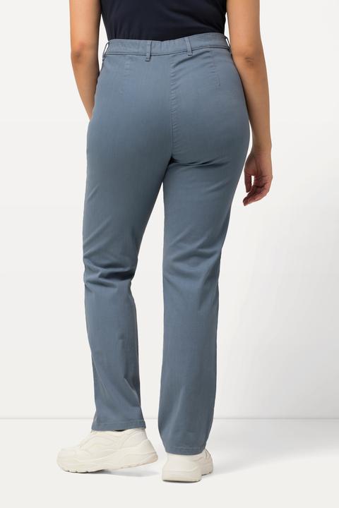 Immagine prodotto Ulla Popken Pantaloni elasticizzati modello Mony con taglio della gamba conico e tasche con zip (42)
