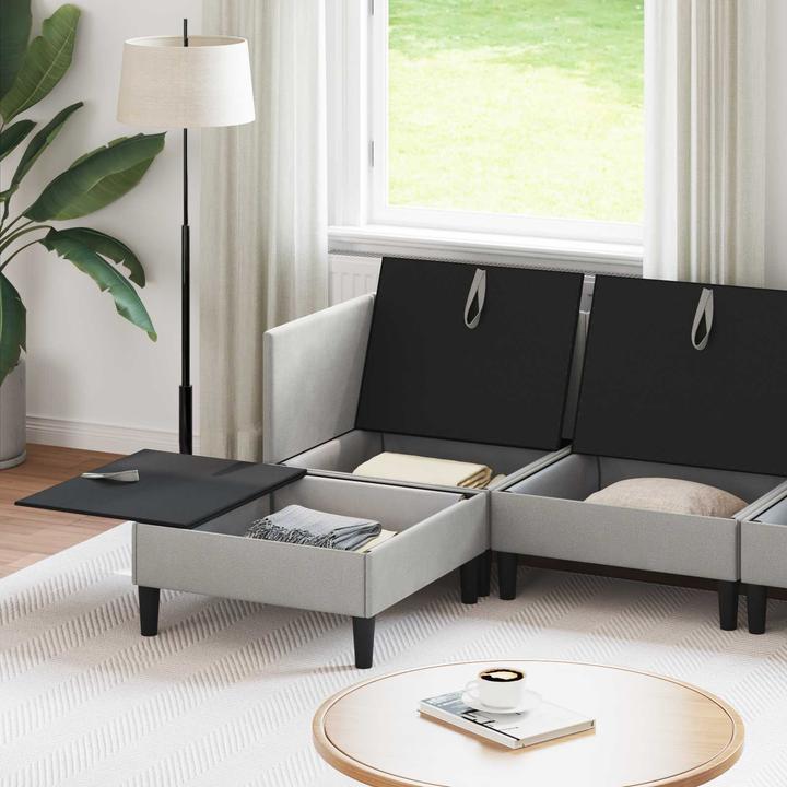 Produktbild vidaXL Wohnzimmergarnitur (280 x 70 x 82 cm)