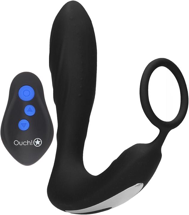 Image du produit Ouch! E-stim & Vibr Butt plug CR and Wrls Rmt