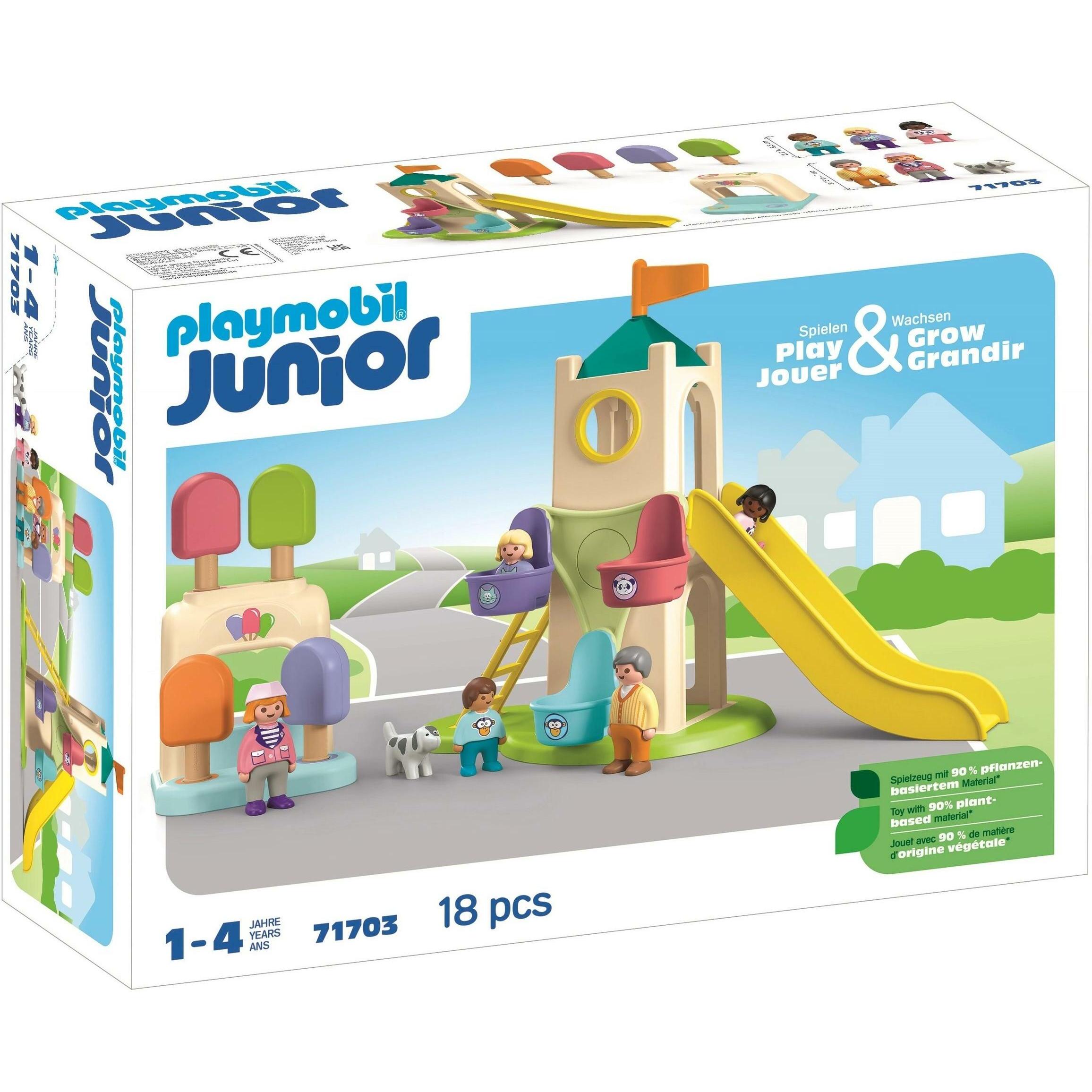Playmobil 1.2.3: Erlebnisturm mit Eisstand (71703, Playmobil 1.2.3)