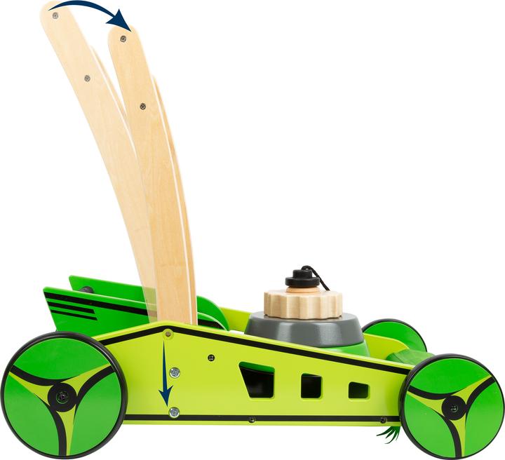 Actual product image small foot baby walker lawn mower