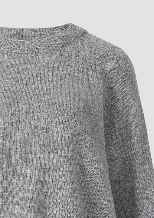 Produktbild s.Oliver Strickpullover Kurzarmpullover aus Alpakamix (48)