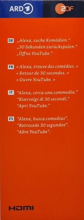 Immagine prodotto Amazon Fire TV Stick Lite (8 GB, Sistema operativo antincendio)