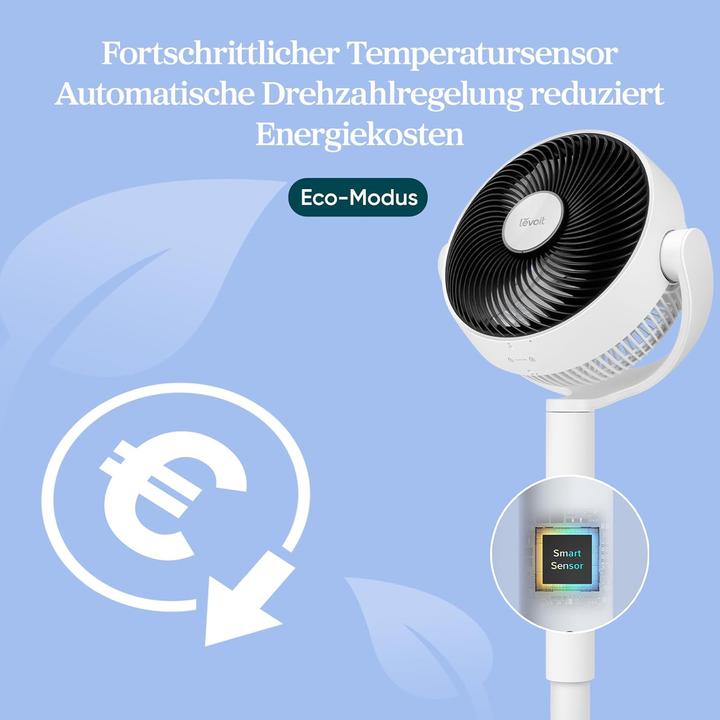 Produktbild Levoit Standventilator mit Fernbedienung (20 dB)