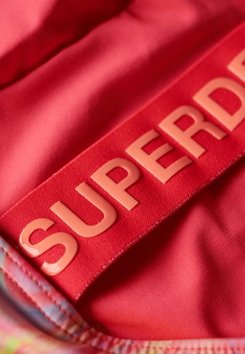 Actual product image Superdry Print Scoop Back Swimsuit (M)