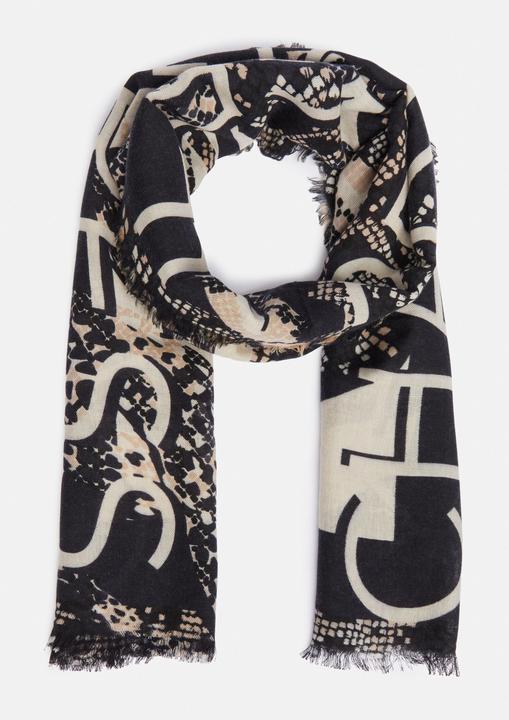 Immagine prodotto Comma Tuch Wollmix-Schal mit Animal-Print