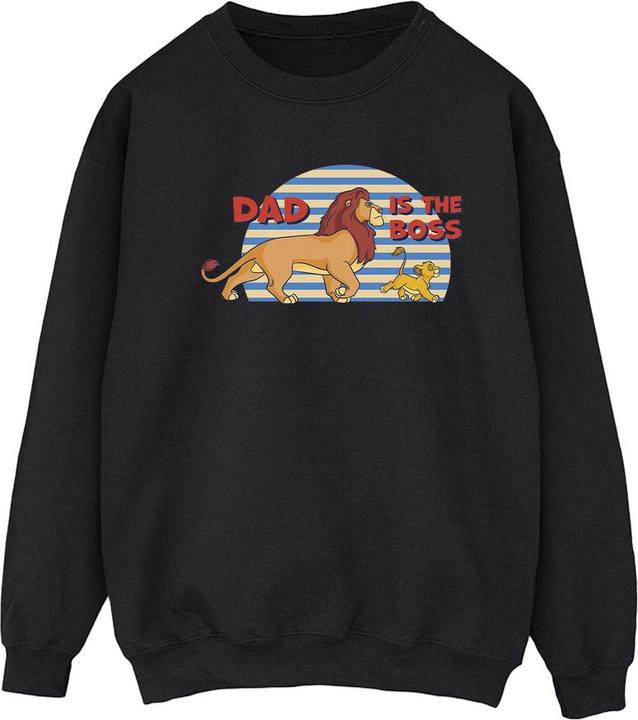 Actual product image Disney Womens/Ladies The Lion King Dad Boss Sweatshirt (L)