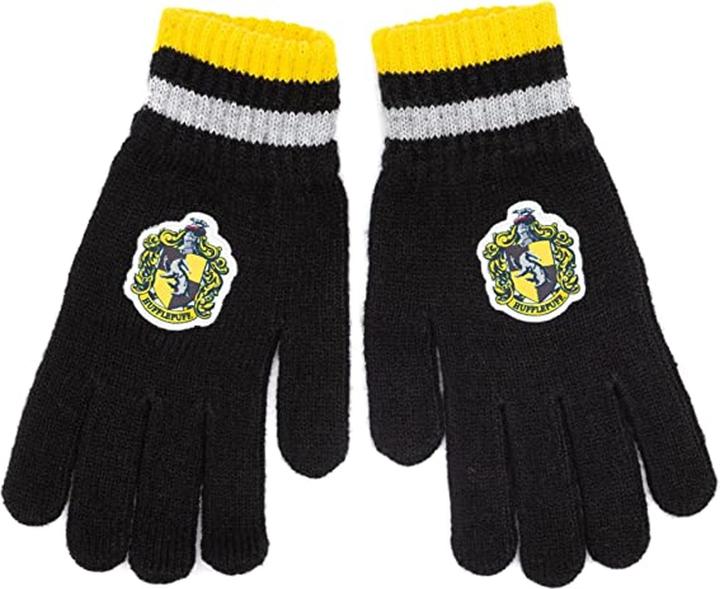 Produktbild Erwachsene Hufflepuff Mütze & Handschuhe Set