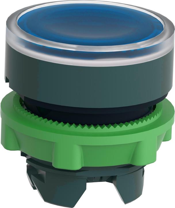 Produktbild Schneider Electric Frontelem., blau, flach f. ZB5AH063