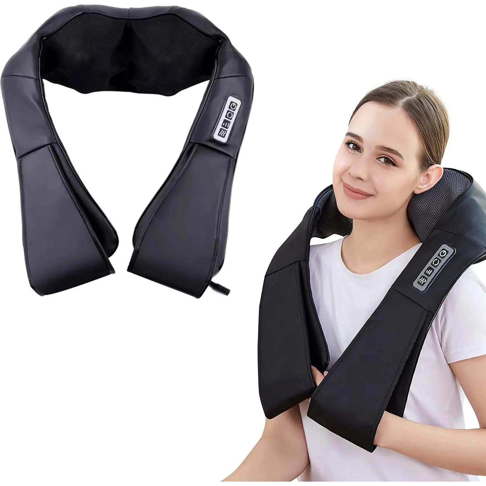 Extralink, Massagepistole, Smartlife Neck Massager Masażer Do Karku Czarny (5 Stufen)