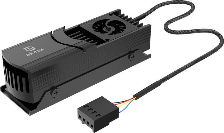 Actual product image Akasa chladič M.2 SSD Gecko Pro LX