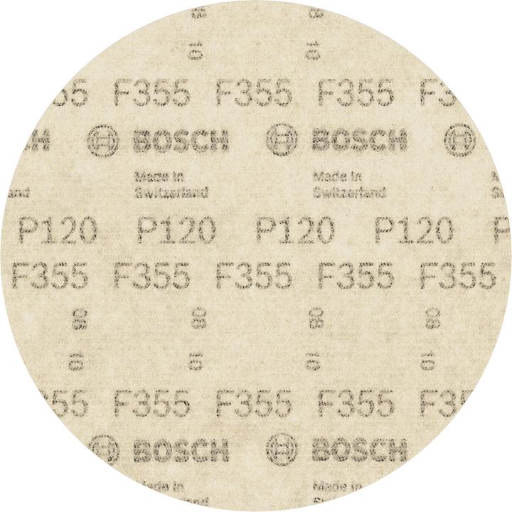 Actual product image Bosch Professional Zubehör PRO F355 sanding sheet, 115 mm, G120 (120)