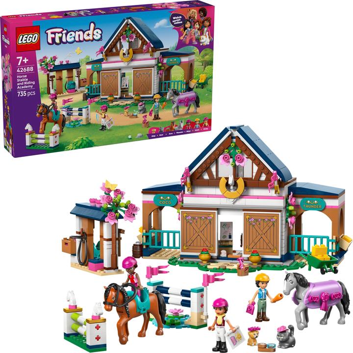 Actual product image LEGO Pferdestall und Reitschule (LEGO Friends)
