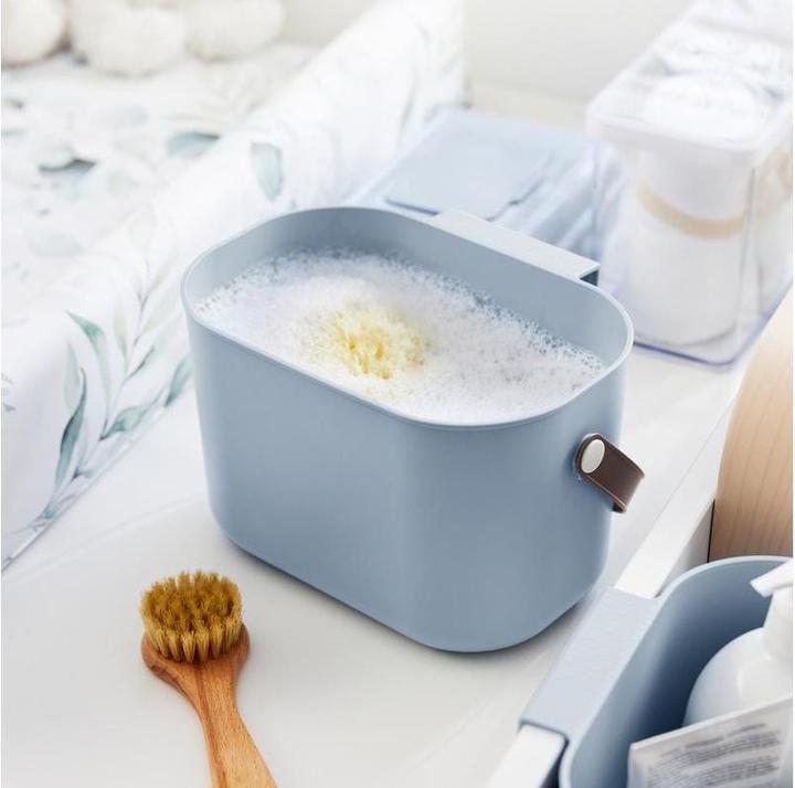 Actual product image Rotho Babydesign Wickeltisch-Organizer YUMA Misty Blue