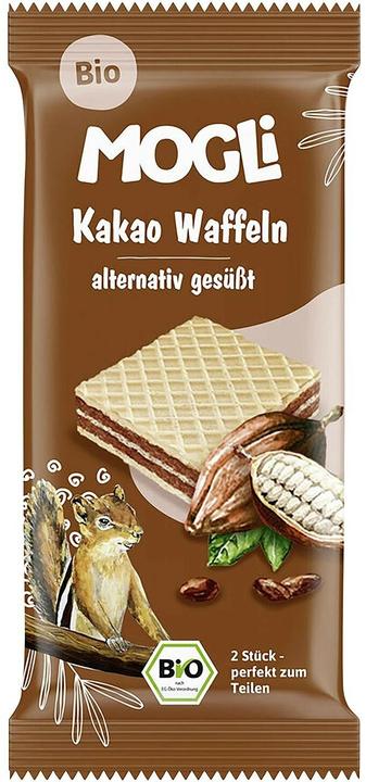 Actual product image Mogli Cocoa waffles (15 g)