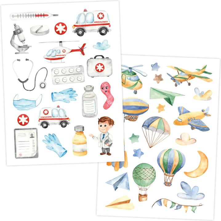 Papierdrachen Kids Tattoos