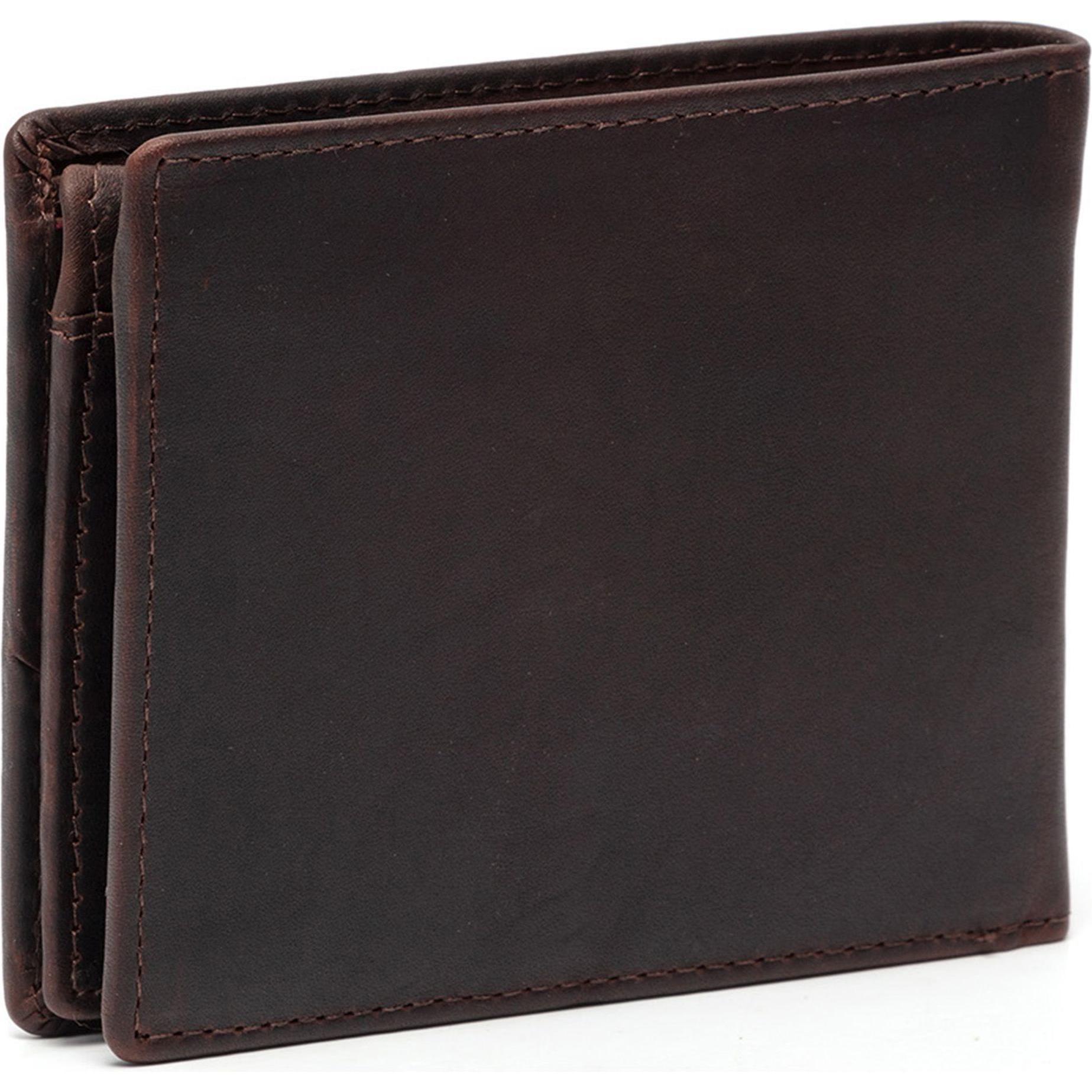 The Chesterfield Brand, Herren, Portemonnaie, Wax Pull Up Geldbörse RFID Schutz Leder 11 cm, Braun