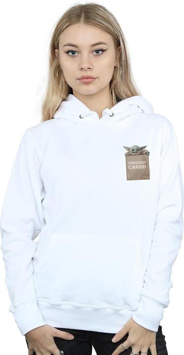 Produktbild Star Wars The Mandalorian Precious Cargo Faux Pocket Kapuzenpullover (L)