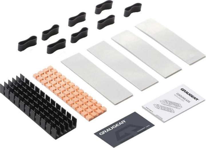 Produktbild Graugear Kühlkörper SSD M.2 2280 Alu + Kupfer