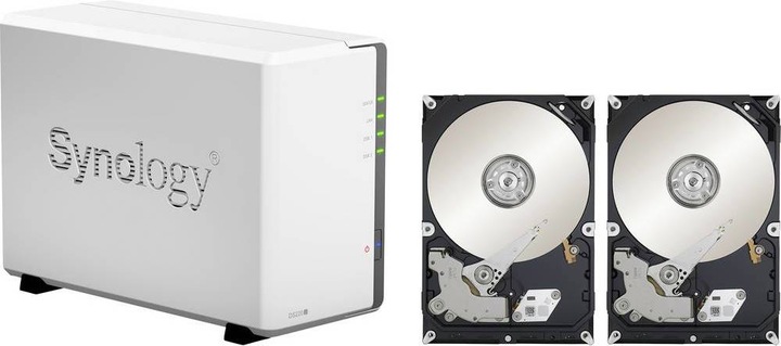 Actual product image Synology 8TB (2x4TB)