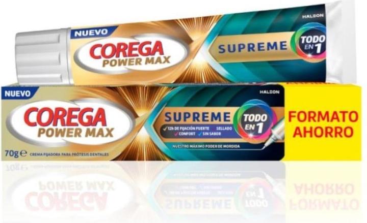 Image du produit Corega Crème fixative suprême pour prothèses dentaires