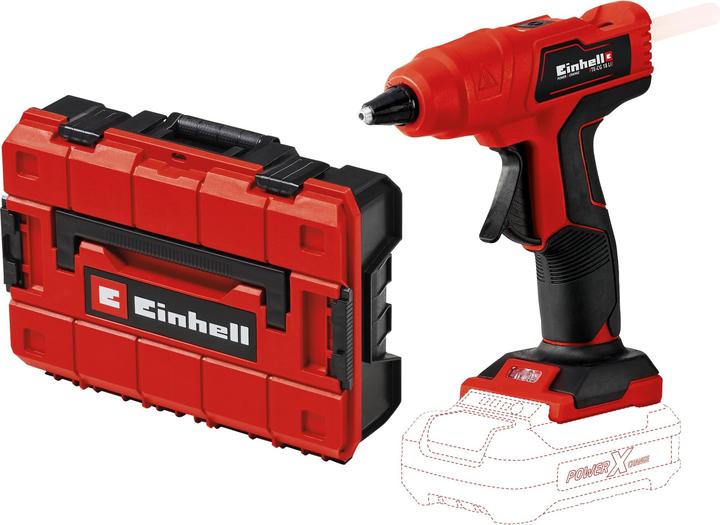 Produktbild Einhell Akku-Heissklebepistole TE-CG 18 Li Solo + E-Box Koffer S-F