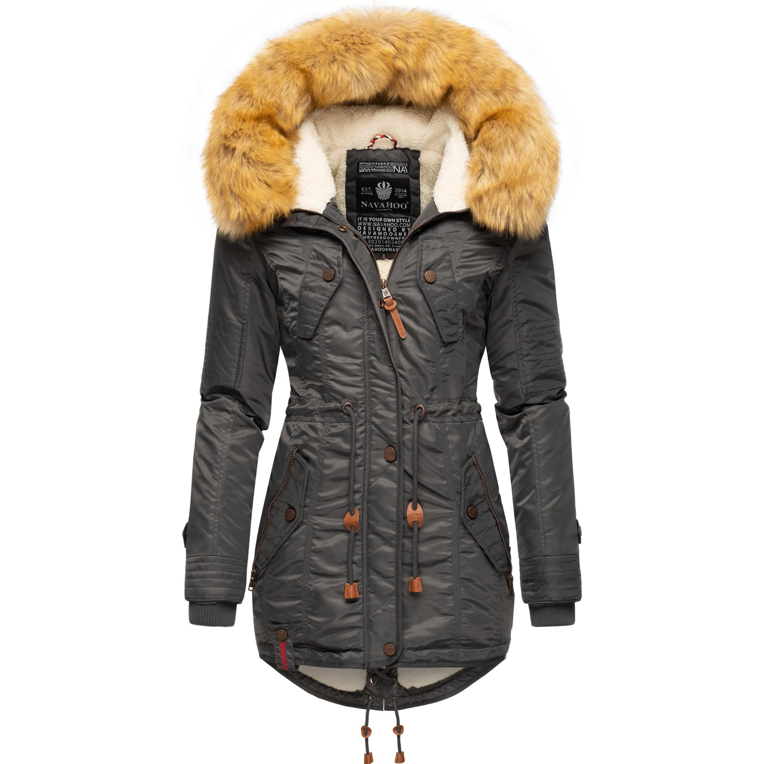 Navahoo, Damen, Jacke, La Viva (XS), Grau, XS