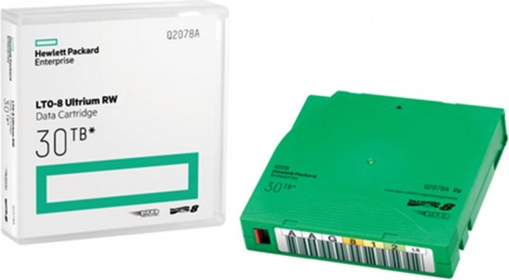 Produktbild HPE Ultrium RW Data Cartridges Library Pack (LTO-8 Ultrium, 30000 GB)