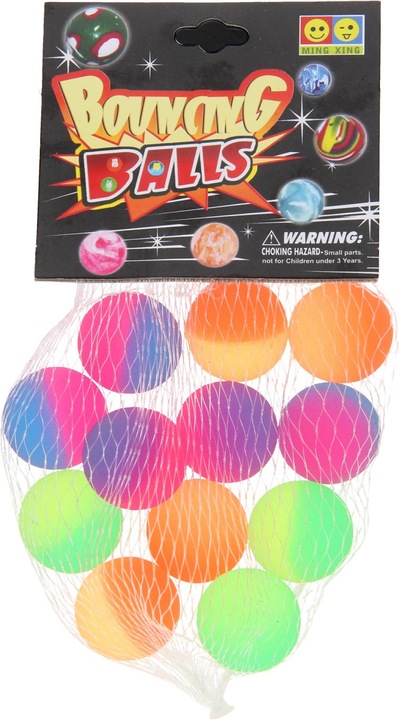 Actual product image Bouncing balls Small, 12pcs.