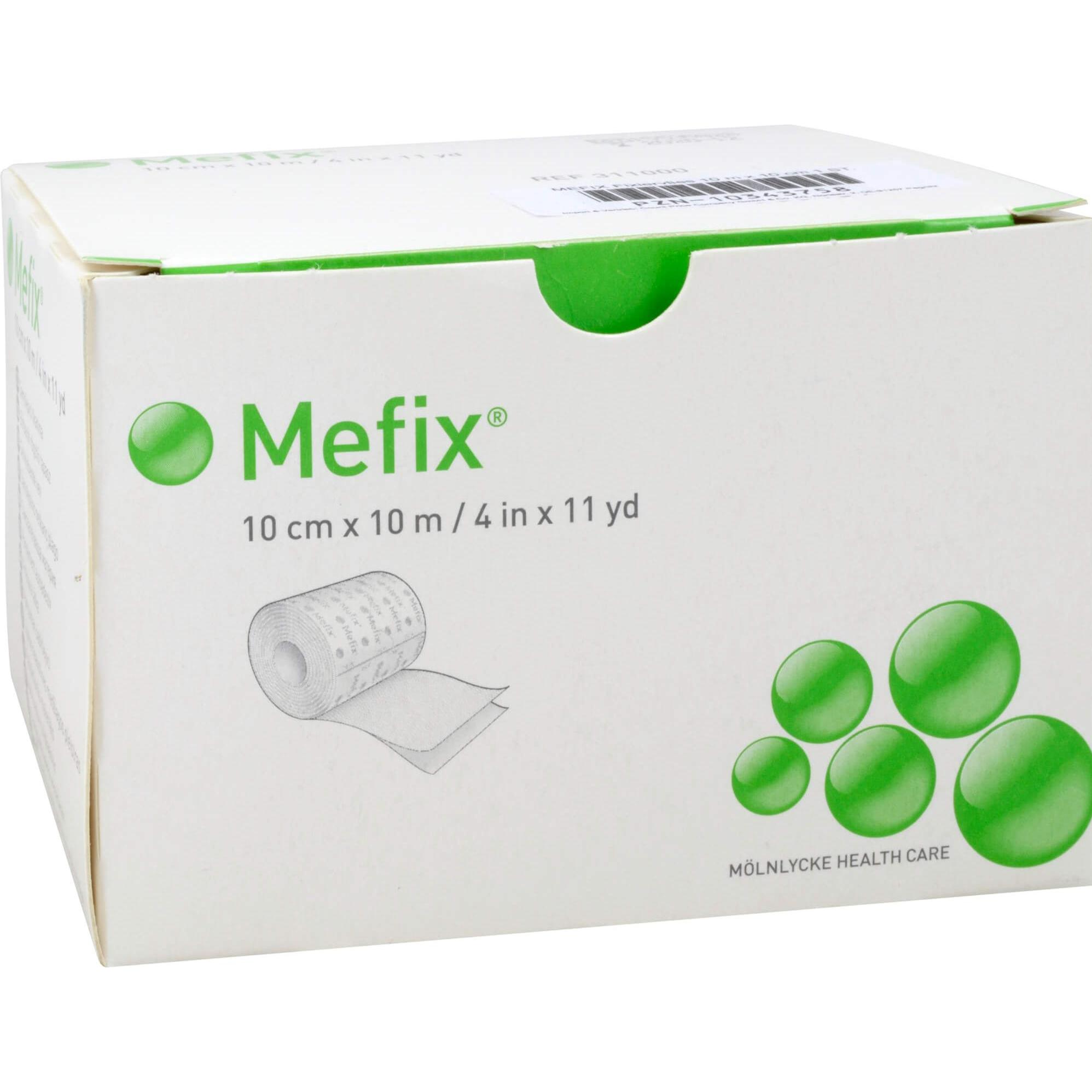 Mefix, Pflaster, Fixiervlies 10 cm x 10 m, 1 St PFL
