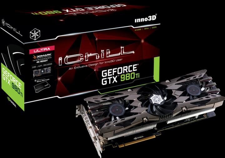 Actual product image Inno3D GTX 980 Ti iChill X3 Air Boss Ultra (6 GB)