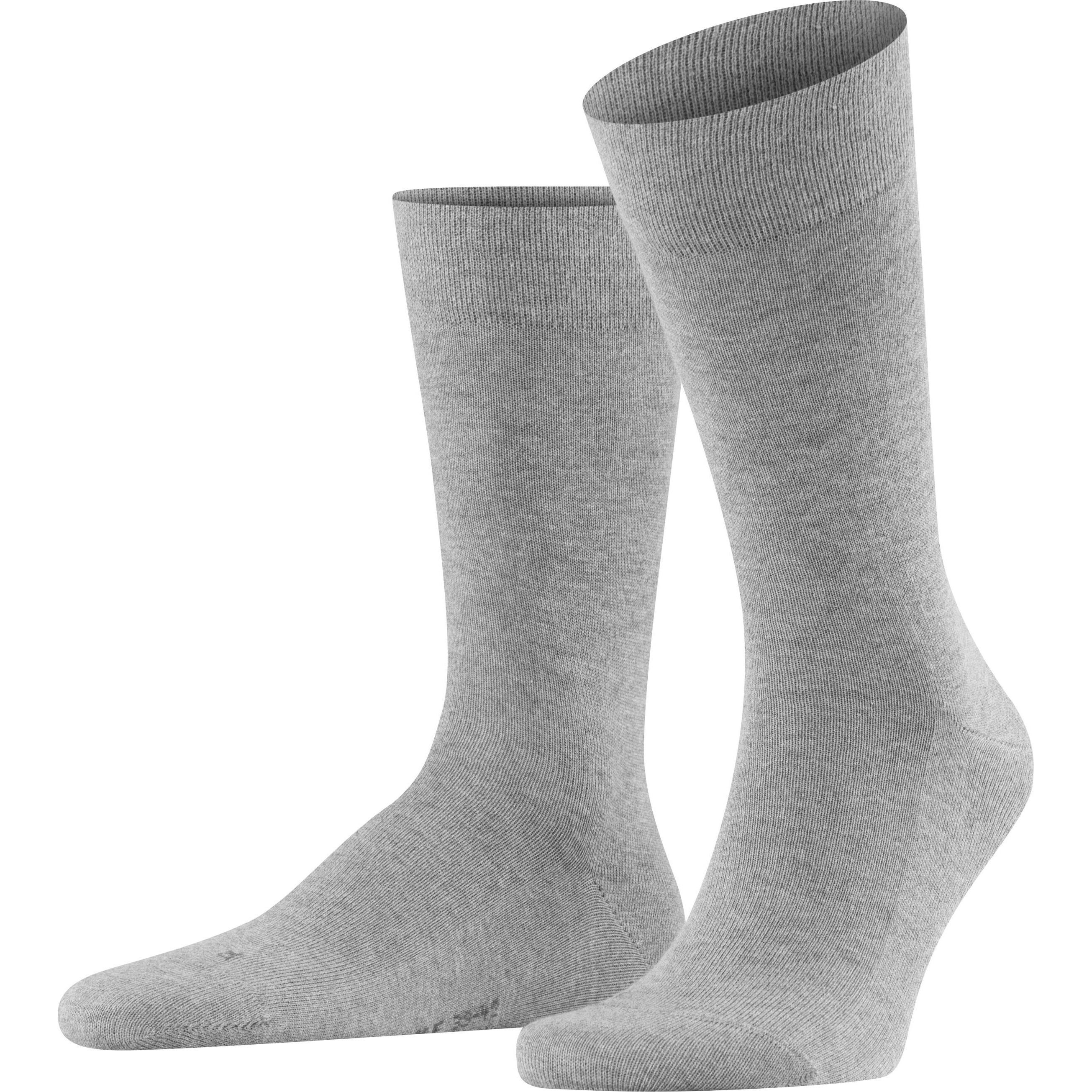 Falke, Herren, Socken, London Sensitive, Grau, (Einzelpack, 47 - 50)