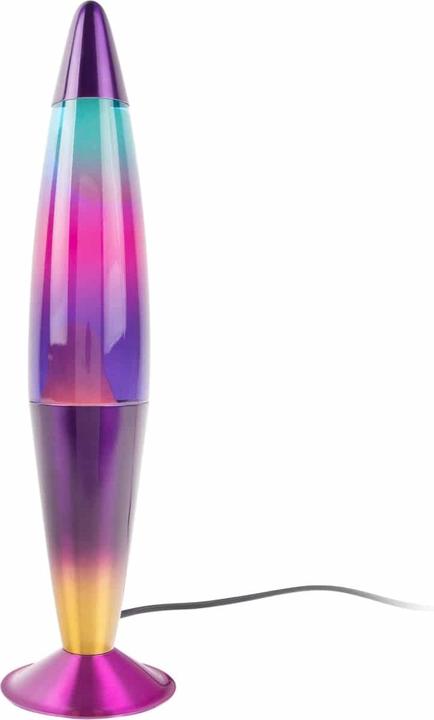 Actual product image Leitmotiv Table Lamp Rainbow Rocket Lava (E14)
