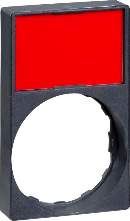 Produktbild Schneider Electric Schildträger 30x50mm m. Leerschild, für ZBY6H101