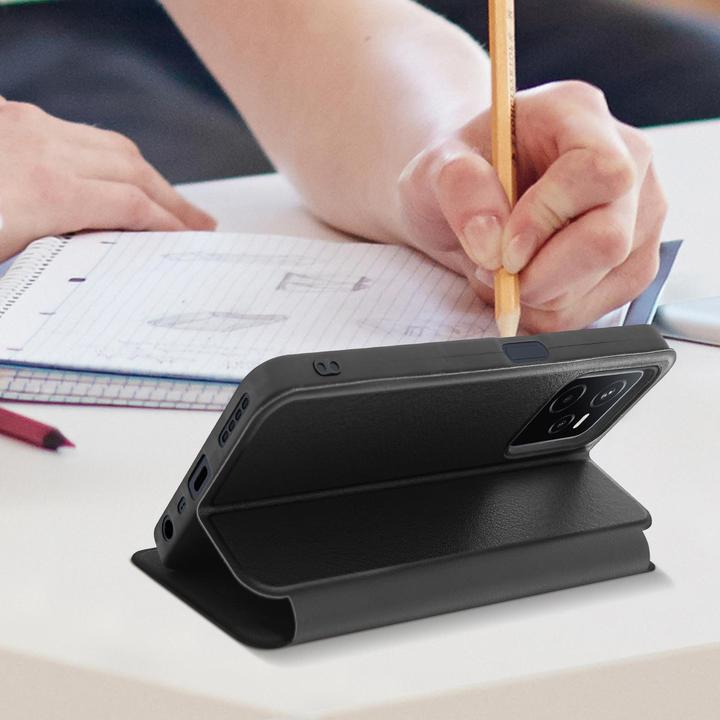 Produktbild My Way Kunstlederetui mit Kartenfach & Standfunktion Series (Realme C35, Realme Narzo 50A Prime)