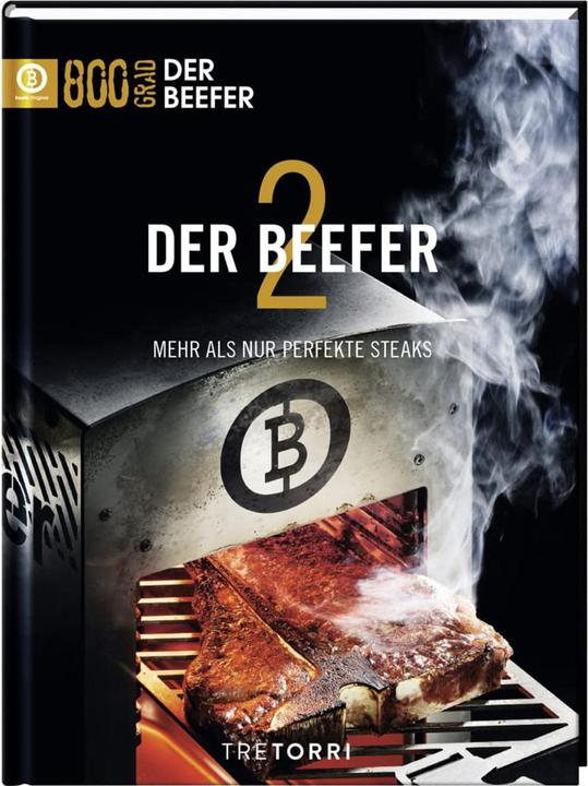 Produktbild Beefer One Pro DE/AT 50 mbar Propan 800°C Oberhitzegrill mit Kochbuch "Der 2" im Set - 1110001-Set2