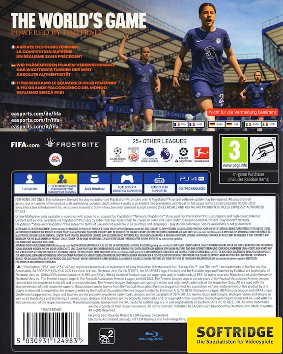 Produktbild EA Games FIFA 23 (PS4, DE)