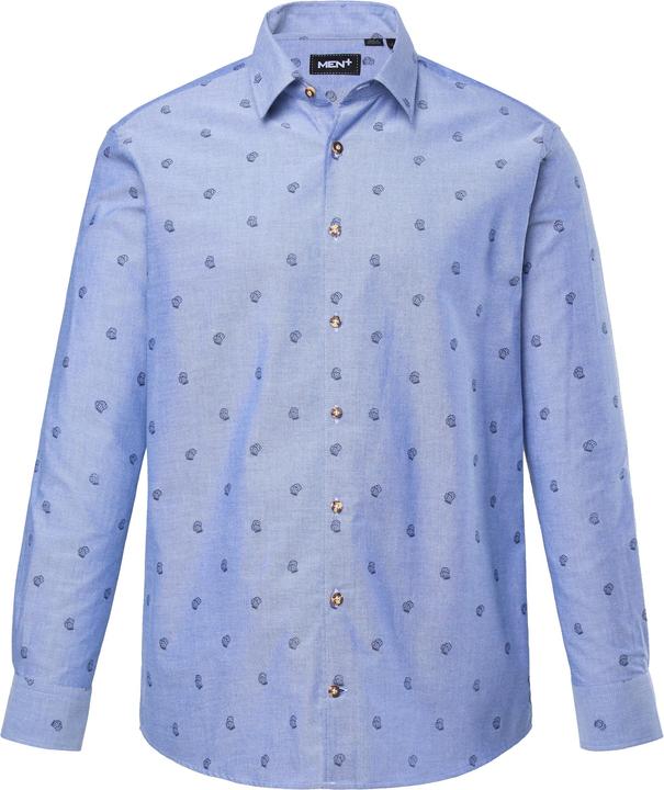 Immagine prodotto Men+ Trachtenhemd, Langarm, Alloverdruck, Kentkragen, Comfort Fit (XL)