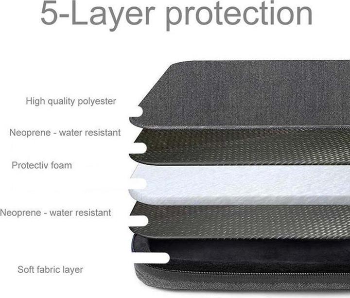 Produktbild Cadorabo Stoff Laptoptasche 15.6 Zoll (Universal)